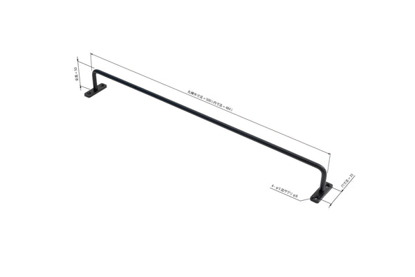 Skateboard Display Wall Mount Hanger / SBW-A030